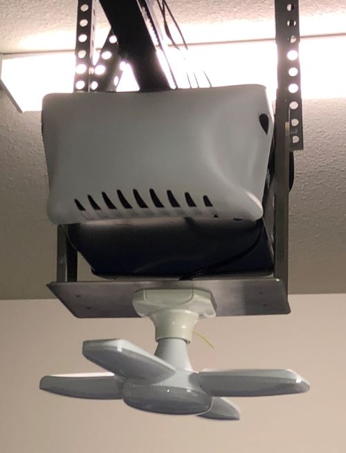 400W Equivalent Garage Lights - Attaches to Garage door opener